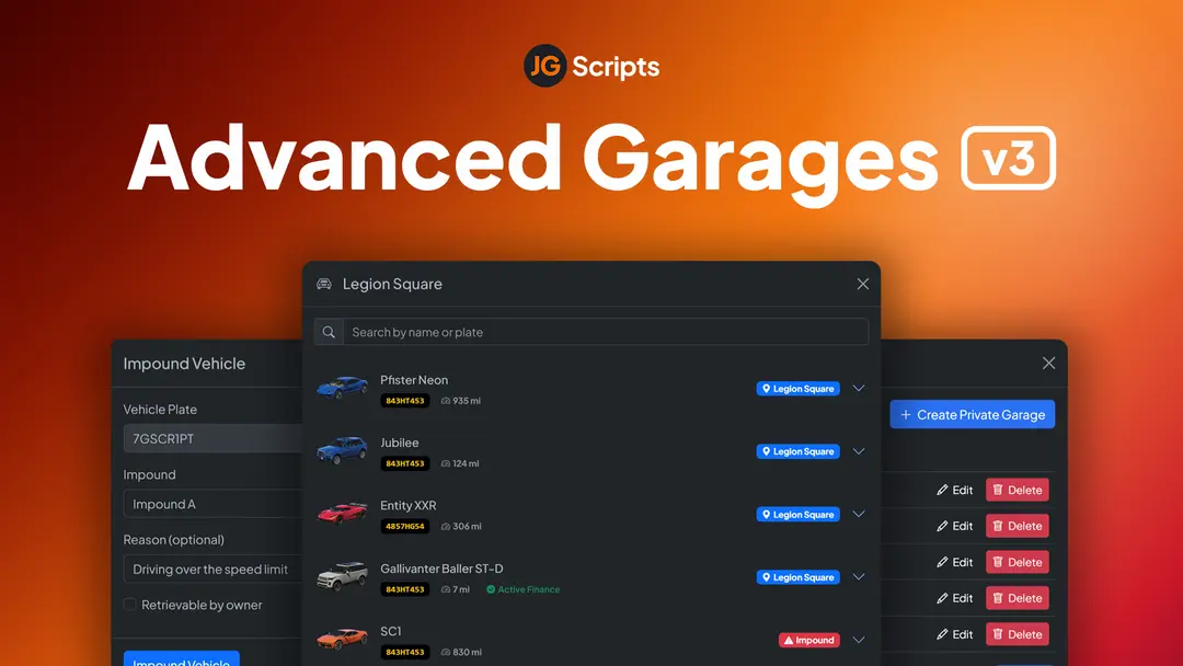 Garages Script